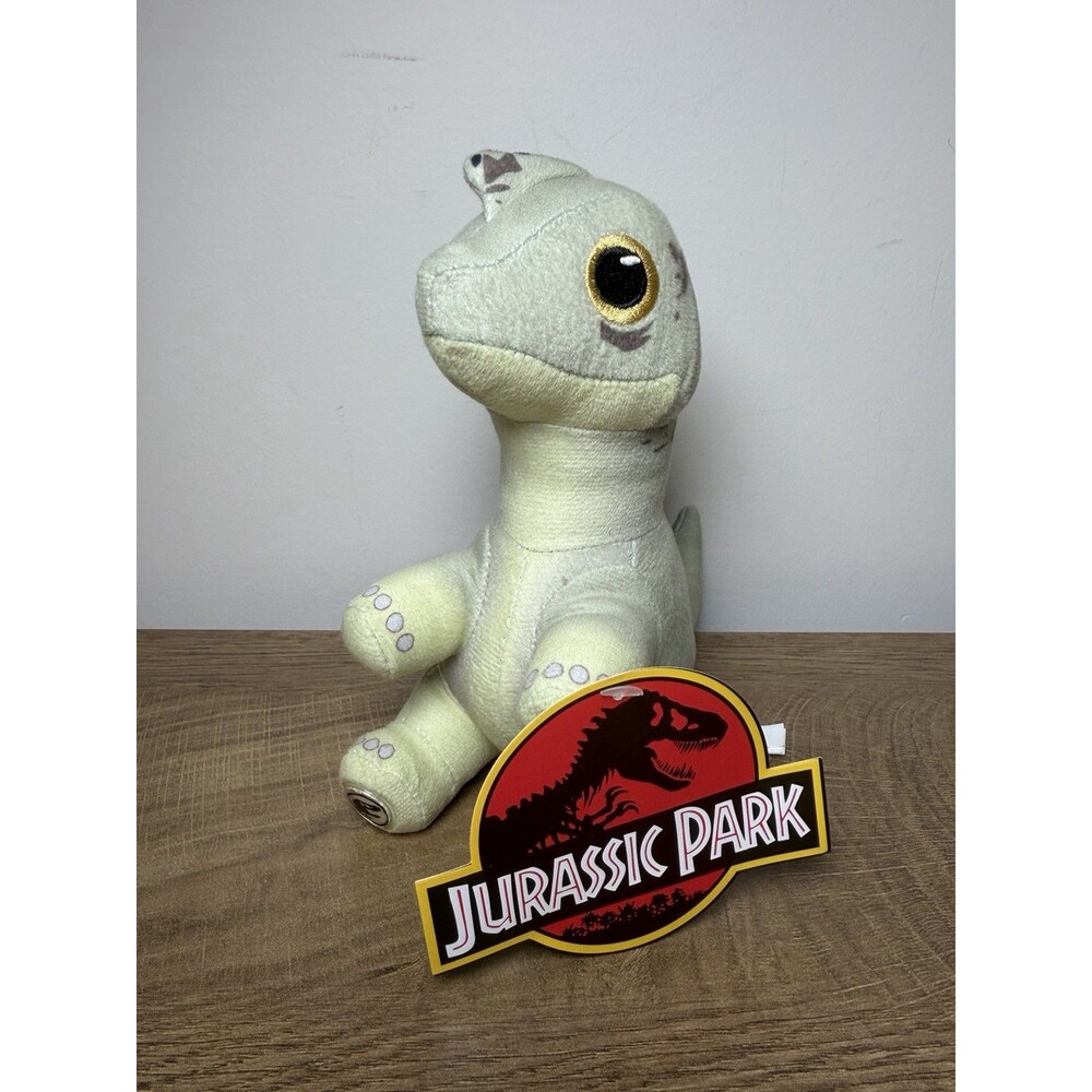 Jurassic Park Brachiosaurus Plush 8" Stuffed Dinosaur Toy Green Grey